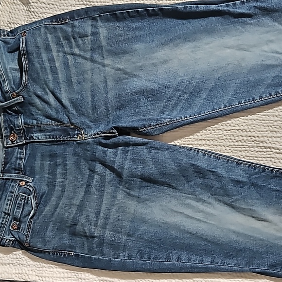 Levi's Denizen size 34waist 32long blur jeans - Picture 8 of 10